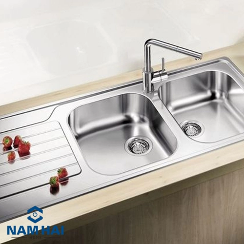 CHẬU INOX HAFELE HS20-SSD2R90