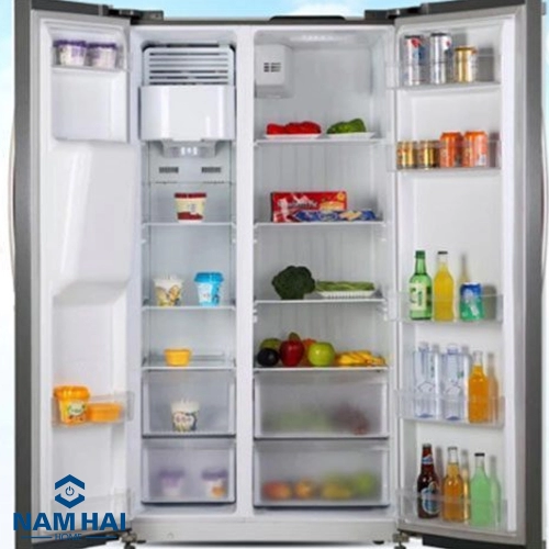 Tủ lạnh Kaff KF SBS600BWT