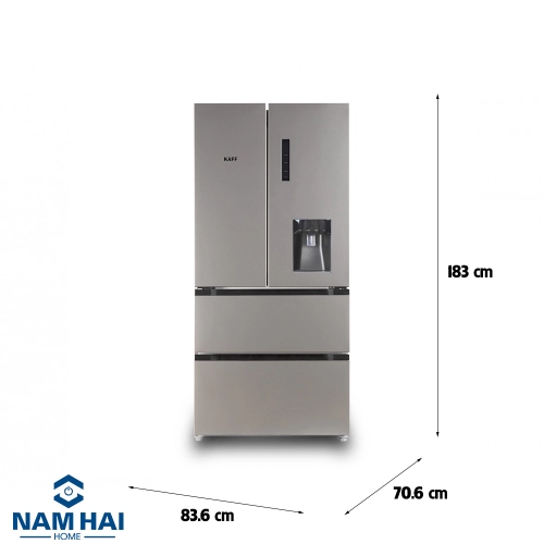 Tủ lạnh Kaff KF BCD523W