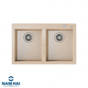 Chậu rửa Teka Foursquare 2B 790 BEIGE